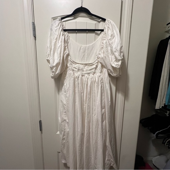 Elf Cherie Puff Sleeve Midi Dress - Picture 5 of 5